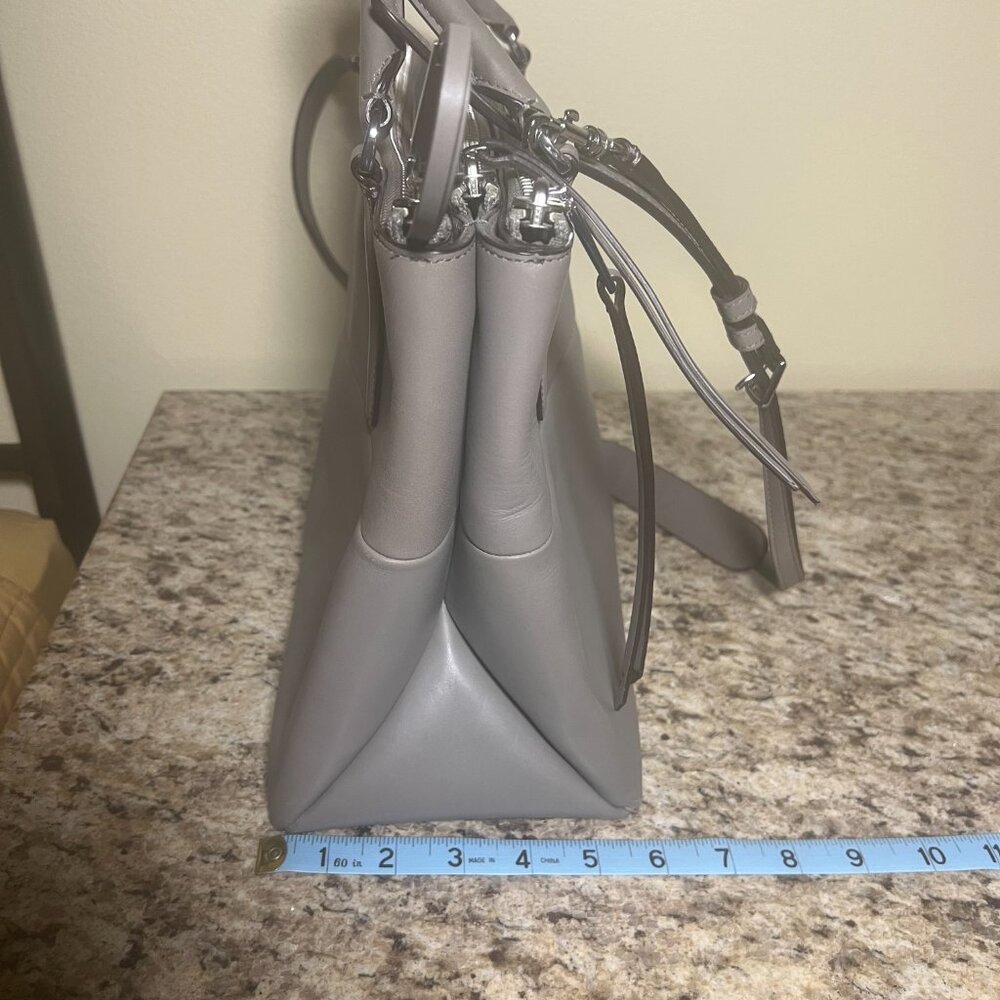 Coach Borough Bag in Glove Grey Leather - Picture 3 of 11